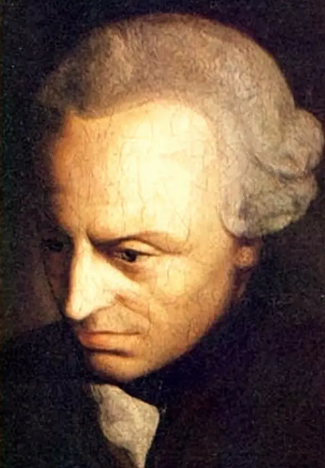 Immanuel Kant, painted portrait, c. 1790